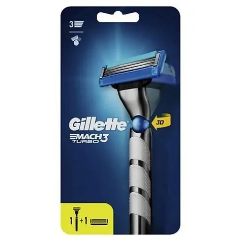 Станок GILLETTE Mach 3+ 2 кассеты 3 лезвия